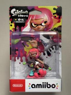 開封済 amiibo Splatoon ガール ネオンピンク