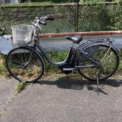 電動自転車№6725 ブリヂストンAssista 20/18インチ 黒