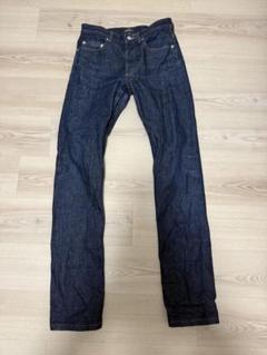 美品 濃紺 赤耳 A.P.C セルビッチ ストレートデニム W34 美品 濃紺 赤耳 A.P.C セルビッチ ストレートデニム W34 - メルカリ