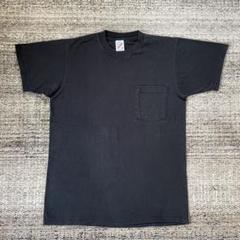 【悶絶フェード】80s USA製 Hanes 無地 ポケTブラック Lサイズ 80s JERZEES 無地 ポケットTシャツ フェード USA製 - メルカリ