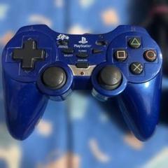 ps2 連射コントローラー　フジワーク　動作確認済み　ブルー