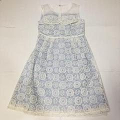 新品 チェリーアンCherryAnn レディース服 ワンピース春夏 花柄ブルー