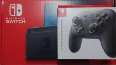 中古 Nintendo Switch 初期型 プロコン、LANアダプター 付 Nintendo Switch ＋プロコン＋有線LANアダプター - メルカリ