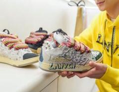 入手困難　LANVIN GALLERY DEPT　curb sneakers