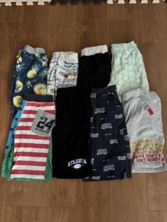 男の子ハーフパンツ120センチ8枚セット