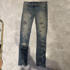 定価37400円　CHRISTIAN DADA デストロイ　ダメージ加工デニム 定価37400円 CHRISTIAN DADA デストロイ ダメージ加工デニム