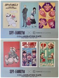 SPY×FAMILY展　横浜　コラボカフェ　ランチョンマット　全３種　セット SPY×FAMILY展 横浜 コラボカフェ ランチョンマット 3種類セット