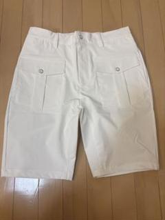 【未使用級】 1piu1uguale3 ショートパンツ ゴルフ L 白 現行 1PIU1UGUALE3 GOLF ショートパンツ メンズ ウノピュウノウグァー