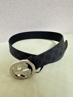 GUCCI ブラックベルトのサムネイル
