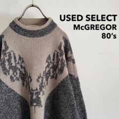 古着 80s “McGREGOR” Vintage Mock Neck Knit