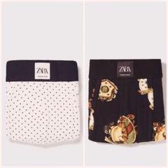 新品 ZARA Lサイズ メンズ ボクサーパンツ2枚セット
