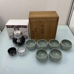 青磁 茶則  鶴紋 新品未使用 茶道具 中国 ☆未使用品 韓国青磁 鶴松紋 茶道具☆ - メルカリ