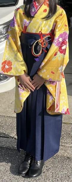 完璧 最終値下げ!小学生袴☆小物付き☆低身長向け☆小学生☆卒業☆卒業式☆袴☆前撮り - 和服