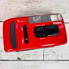 Konica コンパクトフィルムカメラ KANPAI! レッド 2025年最新】konica kanpaiの人気アイテム - メルカリ