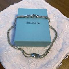 Tiffany & Co. センターノット ダブルロープ ブティック購入証明書付 Tiffany & Co. センターノット ダブルロープ ブティック購入証明書付