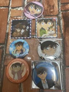 【希少】名探偵コナン 上海コナンカフェ 缶バッジ 浴衣 名探偵コナン カフェ 中国限定 上海 缶バッジ 9枚セット