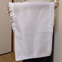 替え袖付き半襦袢　ストライプレース　ハンドメイド ハンドメイド ストライプレース 替え袖付き半襦袢 荒々しい