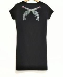 roar ロアー レディース クロスガン スワロ Tシャツ/ワンピース