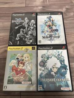 PS2 RPG 4本セット キングダムハーツ テイルズオブシリーズ