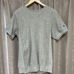 Champion グレー ショートスリーブ スウェット　Tシャツ