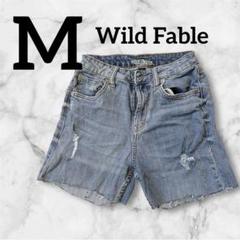 457 Wild Fable ショートパンツ ハイライズ 切りっぱなし