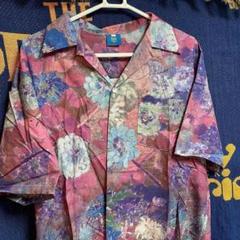 個性的 柄シャツ 半袖シャツ 総柄 メンズ 夏 お洒落 新品 L XL