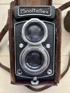ミノルタ Minoltacord 75mm F3.5 二眼カメラ　現状品 Yahoo!オークション -「minolta autocord 75mm f3.5」(二眼レフ