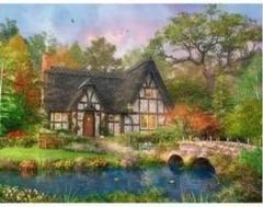 ダイヤモンドアートキット ビーズアート 風景画 絵画キット ハンドメイド