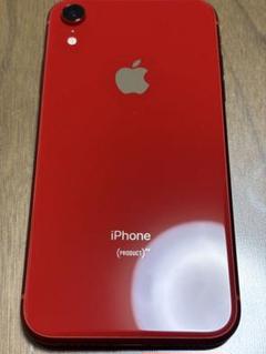 アップル iPhoneXR 128GB レッド docomo 変形あり