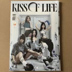 激レア ナッティKISS OF LIFE 直筆サイン ポストカード アイドル学校 直筆サイン＆日付入りNew Best Album 『Cherry blossoms
