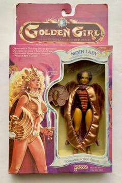 galoob Golden girl MOTH LADY Vintage 80s