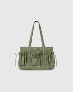 RONE PARC ロネパーク　ナイロンバッグ　オリーブ