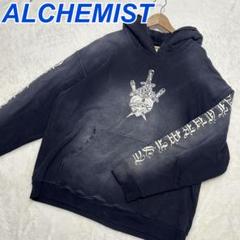 アルケミスト ALCHEMIST パーカー 激レア】ALCHEMIST アルケミスト ヴィンテージ加工 パーカー