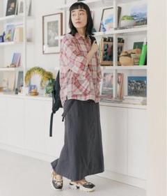FINE リネンツイルスカート