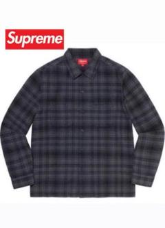 Supreme 21ss Plaid Flannel Shirt 黒 Lのサムネイル
