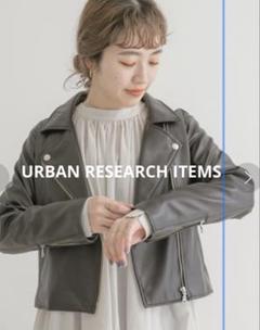 URBAN RESEARCH ITEMS フェイクレザーWライダースジャケットのサムネイル
