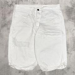 00's G-STAR RAW デニムショートパンツ Y2K アメカジ ダメージ