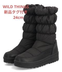 【新品未使用品タグ付き】 ワイルドシングス スノーブーツ サイズ 25cm 黒 ワイルドシングス | WILD THINGS キッズ 通販 WILD THINGS