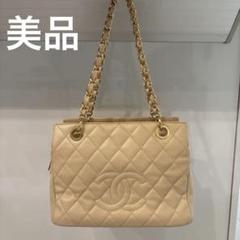 ☆ CHANEL キャビアスキンチェーンショルダーバッグ　美品☆