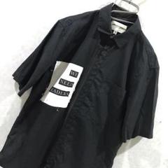 PUBLIC SCHOOL ジップアップ デザインシャツ ブラック S ｙ2ｋ