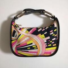 EMILIO PUCCI エミリオプッチ ワンハンドル ミニハンドバッグ EMILIO PUCCI エミリオ プッチ ハンドバッグ ミニ トートバッグ