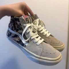 90s USA製vansバンズ SK8 hi 迷彩 カモフラ 希少