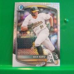 topps bowman chrome NICK KURTZ mojo