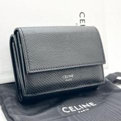 ✨極美品✨付属品完備✨セリーヌ 三つ折り財布 フォールテッドコンパクトウォレット