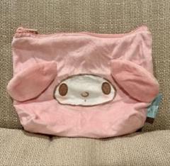 sanrio characters ふわふわFACE台形ポーチ