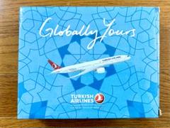 飛行機模型　トルコ航空スタンド付非売品 飛行機模型トルコ航空スタンド付非売品