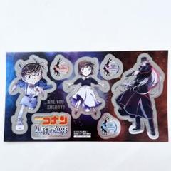 コナン　黒鉄の魚影　江戸川コナン　灰原哀　ジン　未来屋書店　非売品　ステッカー
