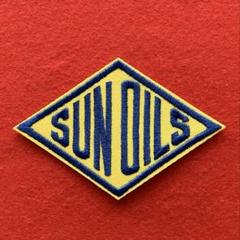 A1402 Motor Oil Sun Oils 刺繍ワッペン　アイロンのサムネイル