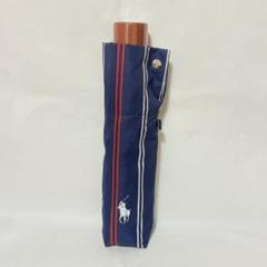美品　polo Ralph Lauren 晴雨兼用兼用折りたたみ傘　ストライプ