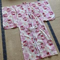 子供用 浴衣 ピンク 花柄 着丈120㎝